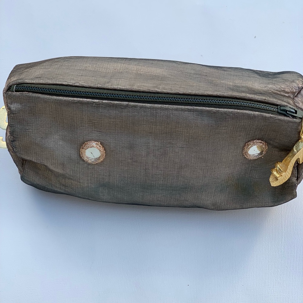 Necessities Bag, Custom Made with Unique Zipper Pull👠